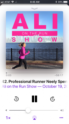 Ali on the Run podcast